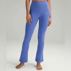 NWT Lululemon Align High-Rise Mini-Flared Pant 28" Wild Indigo Size 4 $118